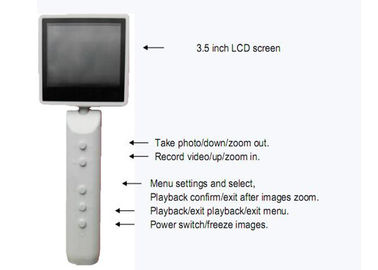 L'ophthalmoscope visuel diagnostique d'otoscope de Digital de caméra vidéo tenue dans la main avec USB a produit la connexion facultative de WIFI