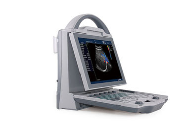 Système portatif de scanner d'ultrason de machine de Doppler de couleur de rapport visuel avec le connecteur de 2 sondes