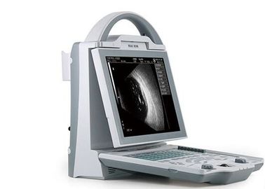 Machine portative mobile blanche d'ultrason d'ordinateur portable du scanner B/W d'ultrason