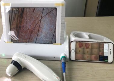 Analyseur portatif d'humidité de peau de Digital avec l'APPLI téléchargé au portable