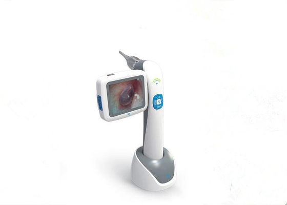 Laryngoscope visuel de Rhinoscope d'otoscope d'appareil photo numérique médical portatif avec l'écran d'affichage à cristaux liquides de 3 pouces