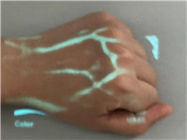 Détecteur infrarouge tenu dans la main de veine d'affichage précis en temps réel de veine avec 2 images de couleurs réglables