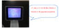 Machine tenue dans la main d'analyse de peau de Digital d'analyseur de peau de Digital avec l'écran de 3,5 pouces