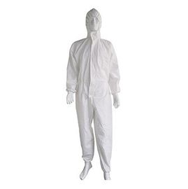 Équipement de protection personnel de PPE des combinaisons jetables blanches 70g