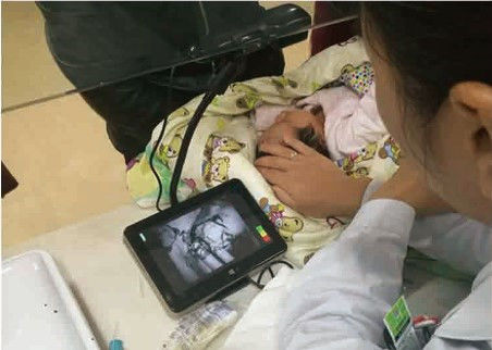 Détecteur de veines infrarouges économique portable