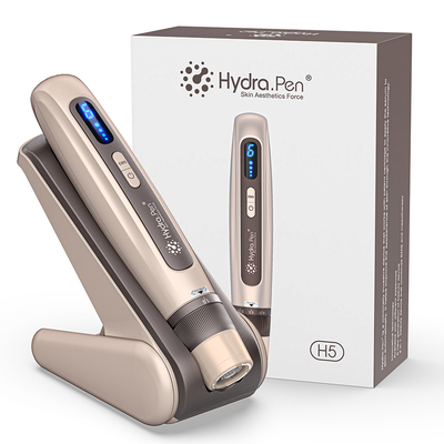 Dernier applicateur de sérum automatique EMS 4 pôles Hydra Pen H5 pour le visage, stylo de microneedling dermique pour la peau, régénération de l'essence de collagène